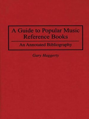 cover image of A Guide to Popular Music Reference Books
